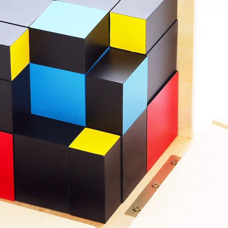 MONTE Kids モンテッソーリ教具 - 三項式 - Montessori モンテキッズ 教育を目的とする教育用品 学習用品 本格教材 算数 モンテッソーリ教具 - 三項式 - USTAUSTRALIA_COM_AU