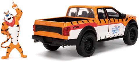 Kellogg's トニー・ザ・タイガー 2017フォードF-150ラプター トニー ザ タイガー】ミニカー 1:24 Kellogg's 2017 Ford F-150