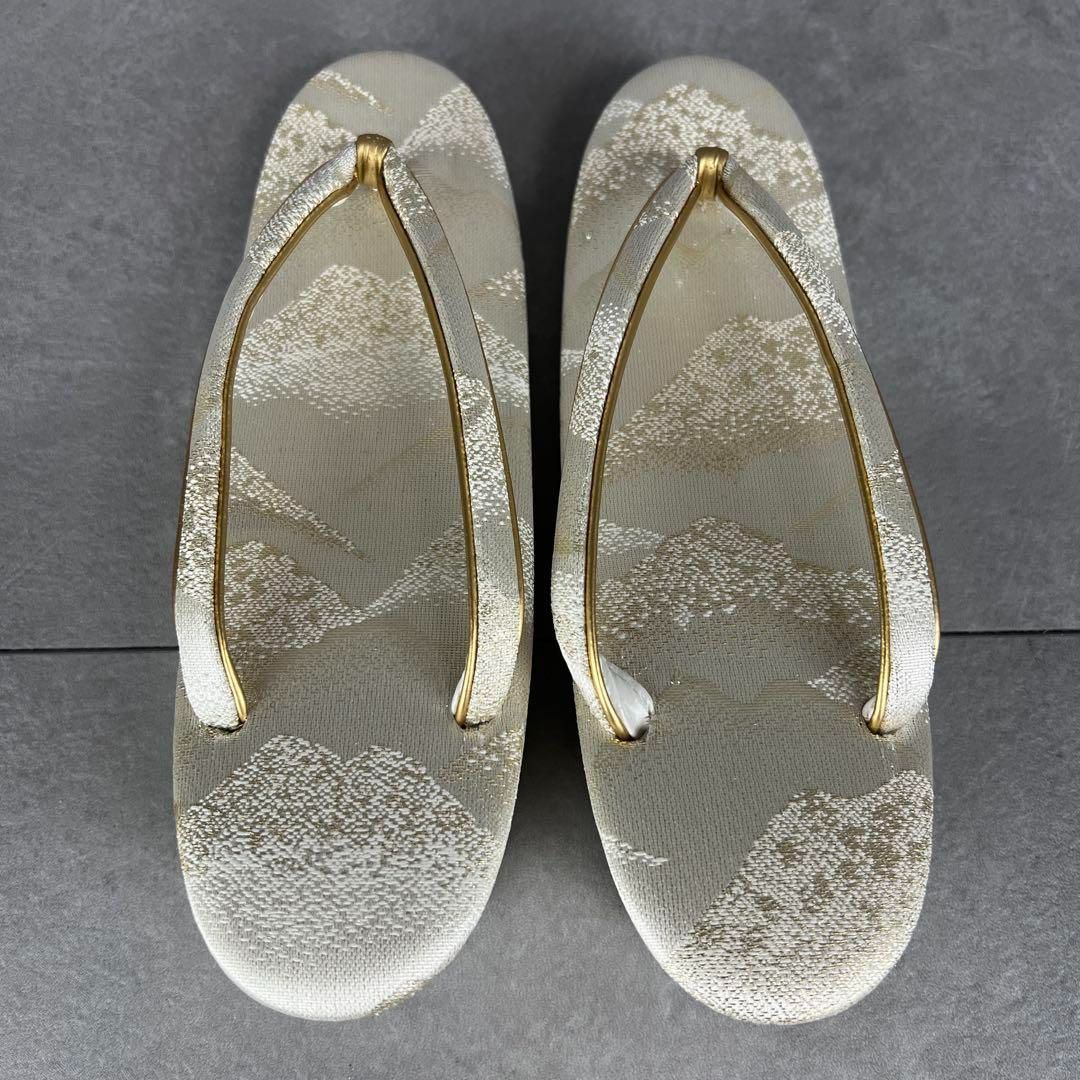 金彩 白系 草履 バッグ セット 礼装 成人式 振袖 卒業式 入学式 式典 結婚 25A7190SR0000-07