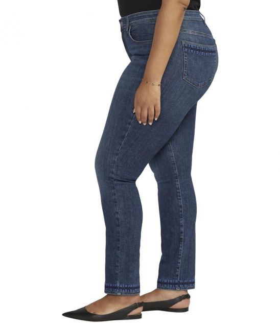 ジャグ レディース ボトムス デニムパンツ ジーンズ Plus Size Ruby Mid Rise Straight Leg Jeans