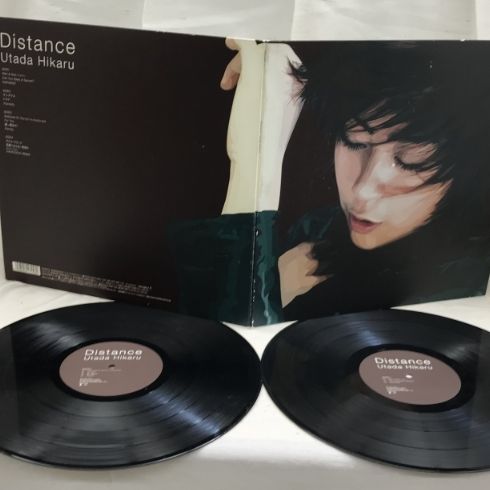 Ｄｉｓｔａｎｃｅ ディスタンス 宇多田ヒカル ２枚組 ２ ＬＰ １２