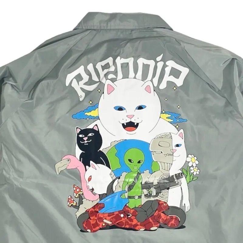 新品】リップンディップ コーチジャケット RIPNDIP Runaway Coaches