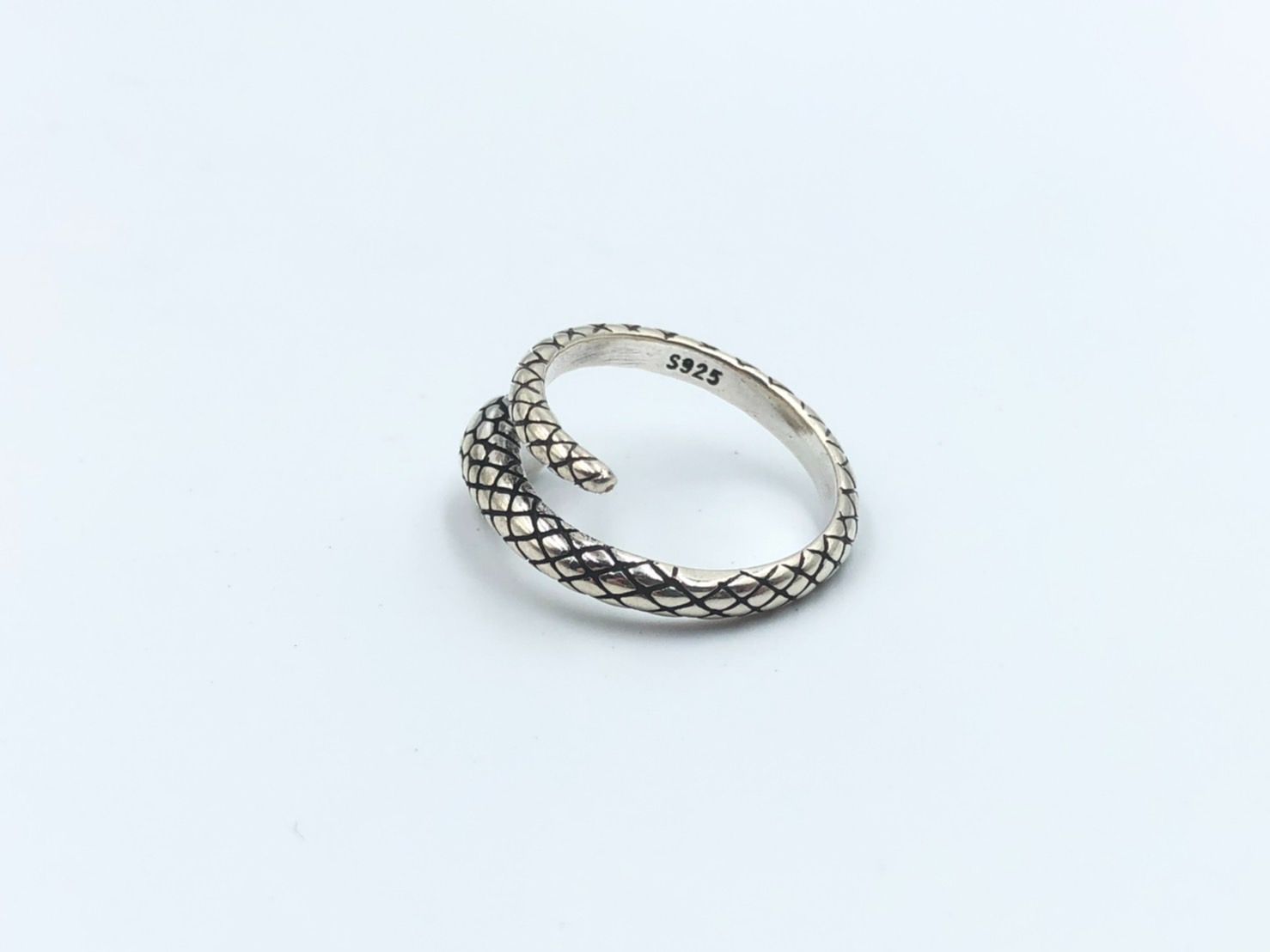 シルバーアクセサリー デザインリング カレッジリング シルバー