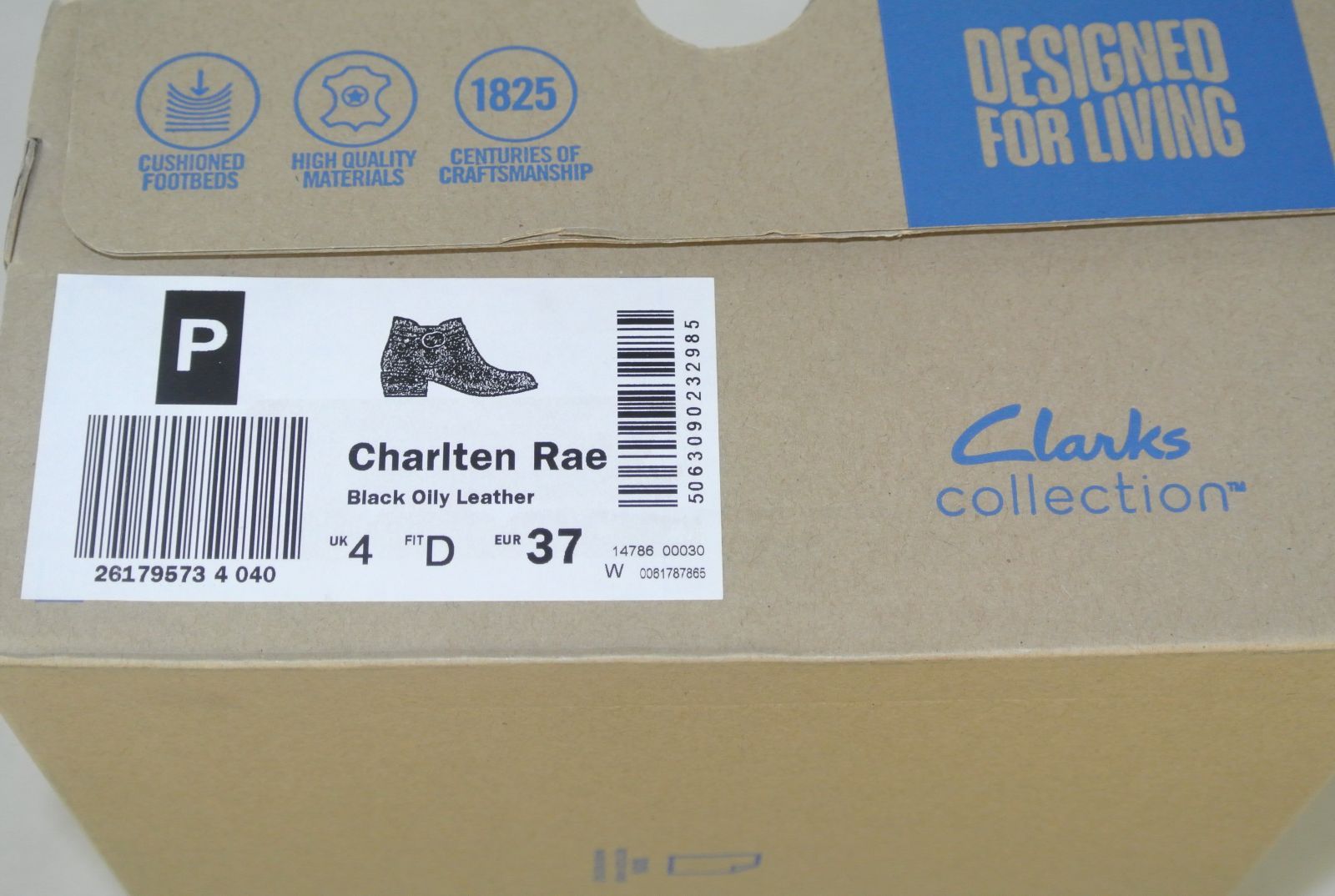 [クラークス] Charlten Rae 約23.5CM未使用品/激安処分 アウトレット [クラークス] ファッションブーツ チャール