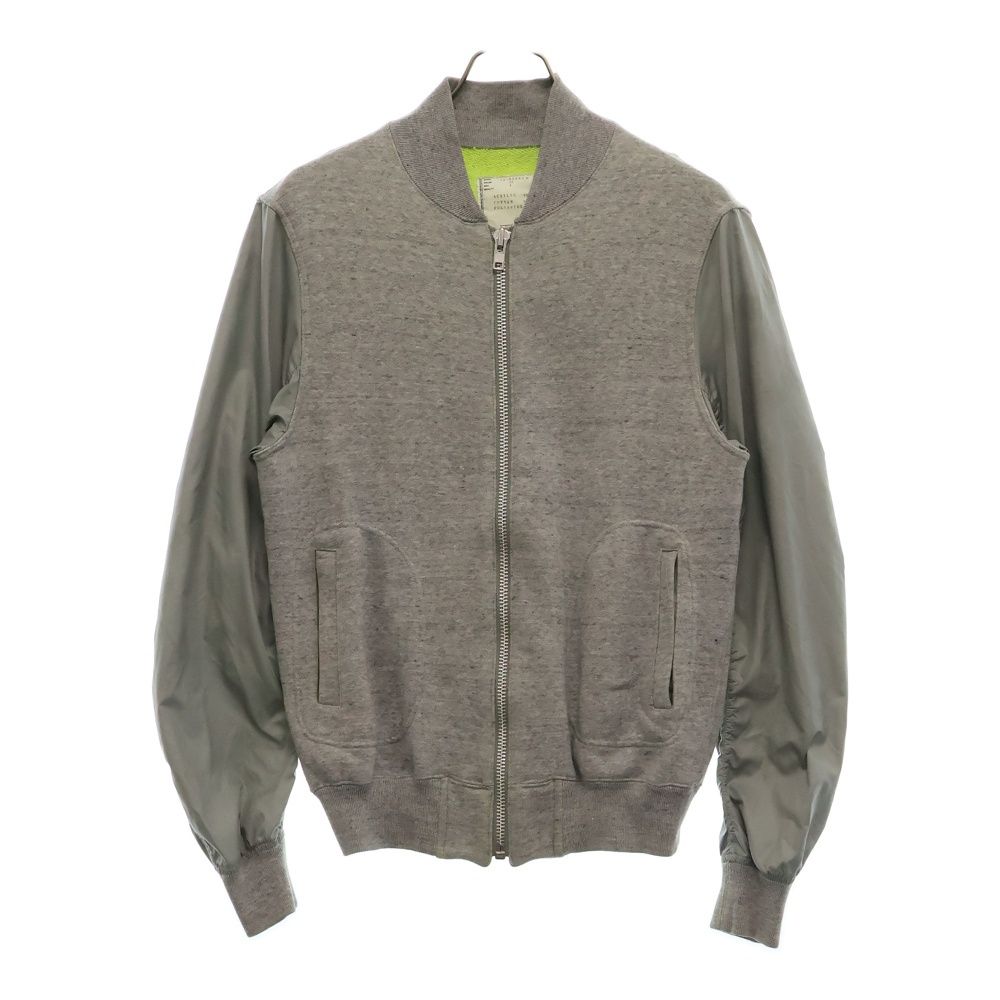 人気絶頂 Sacai ジャケット ジップアップ ドッキング MA-1 (サカイ) ジャケット・アウター