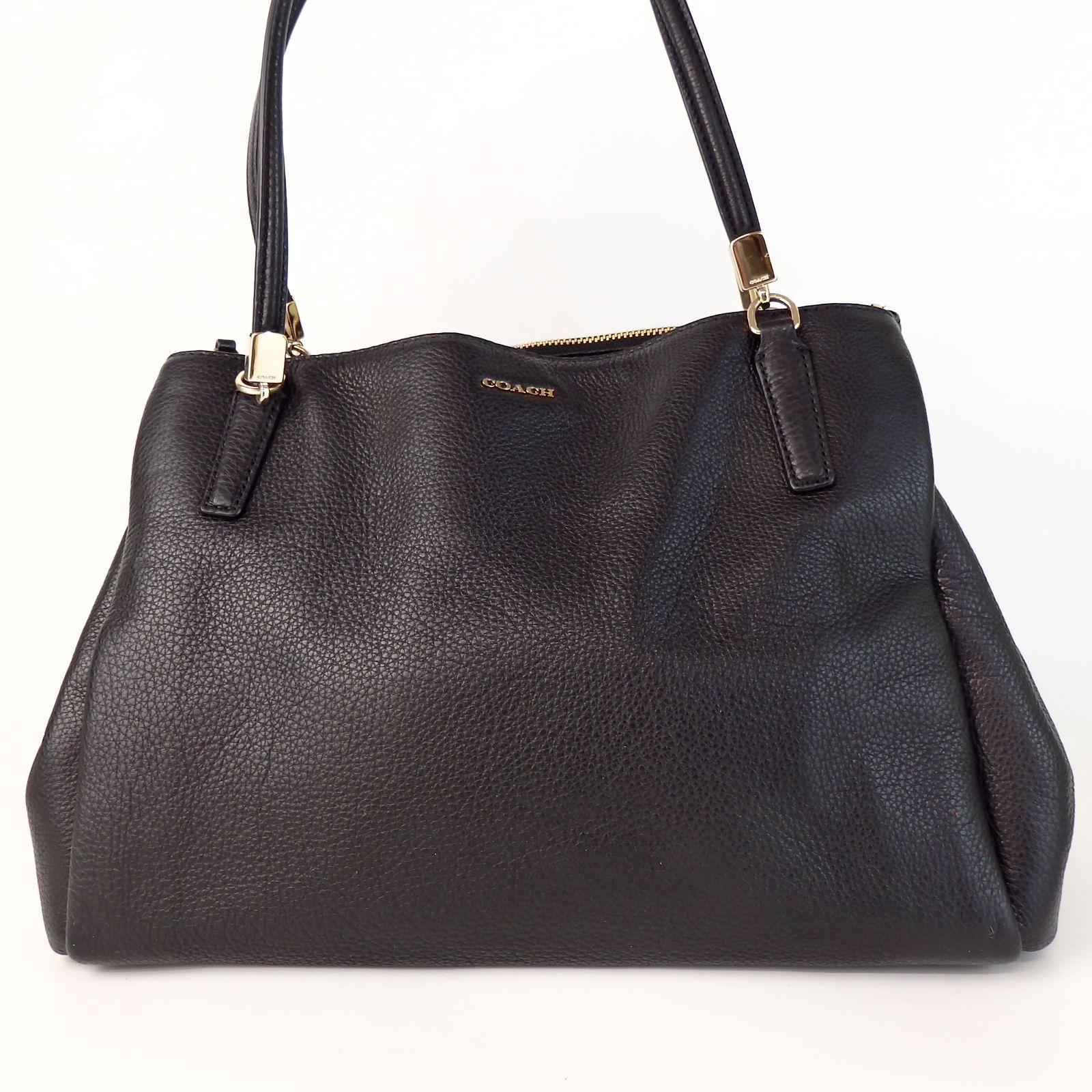 COACH コーチ 27859 革 レザー ブラック 黒 マディソン 