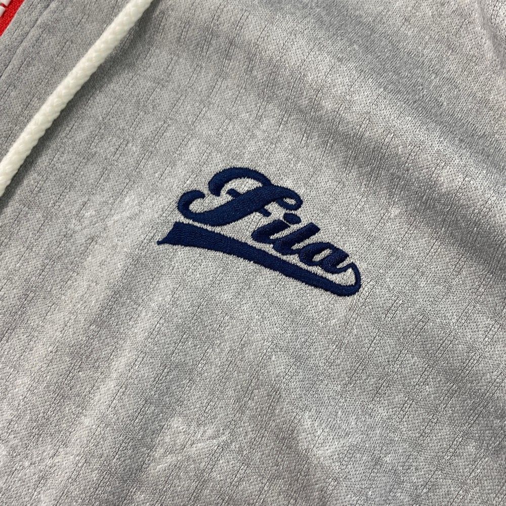 サイズ：LL FILA GOLF フィラゴルフ  ジップパーカー チェック 総柄 グレー系 [240101448235] ゴルフウェア レディース ストスト サイズ：LL FILA GOLF フィラゴルフ ジップパーカー チェック 総