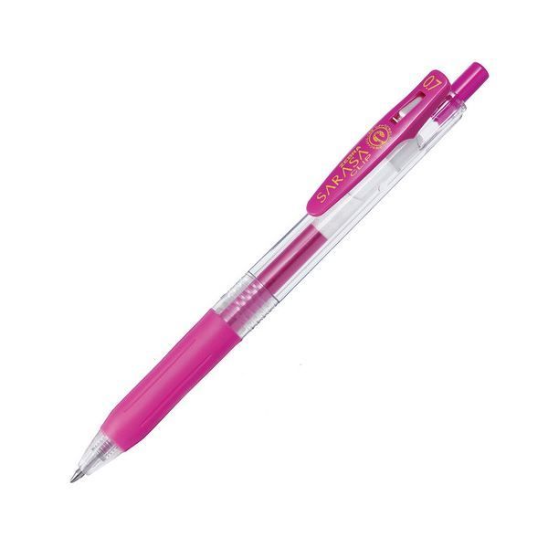 (まとめ) ゼブラ ゲルインクボールペン サラサクリップ 0.7mm マゼンタ JJB15-MZ 1本 【×100セット】