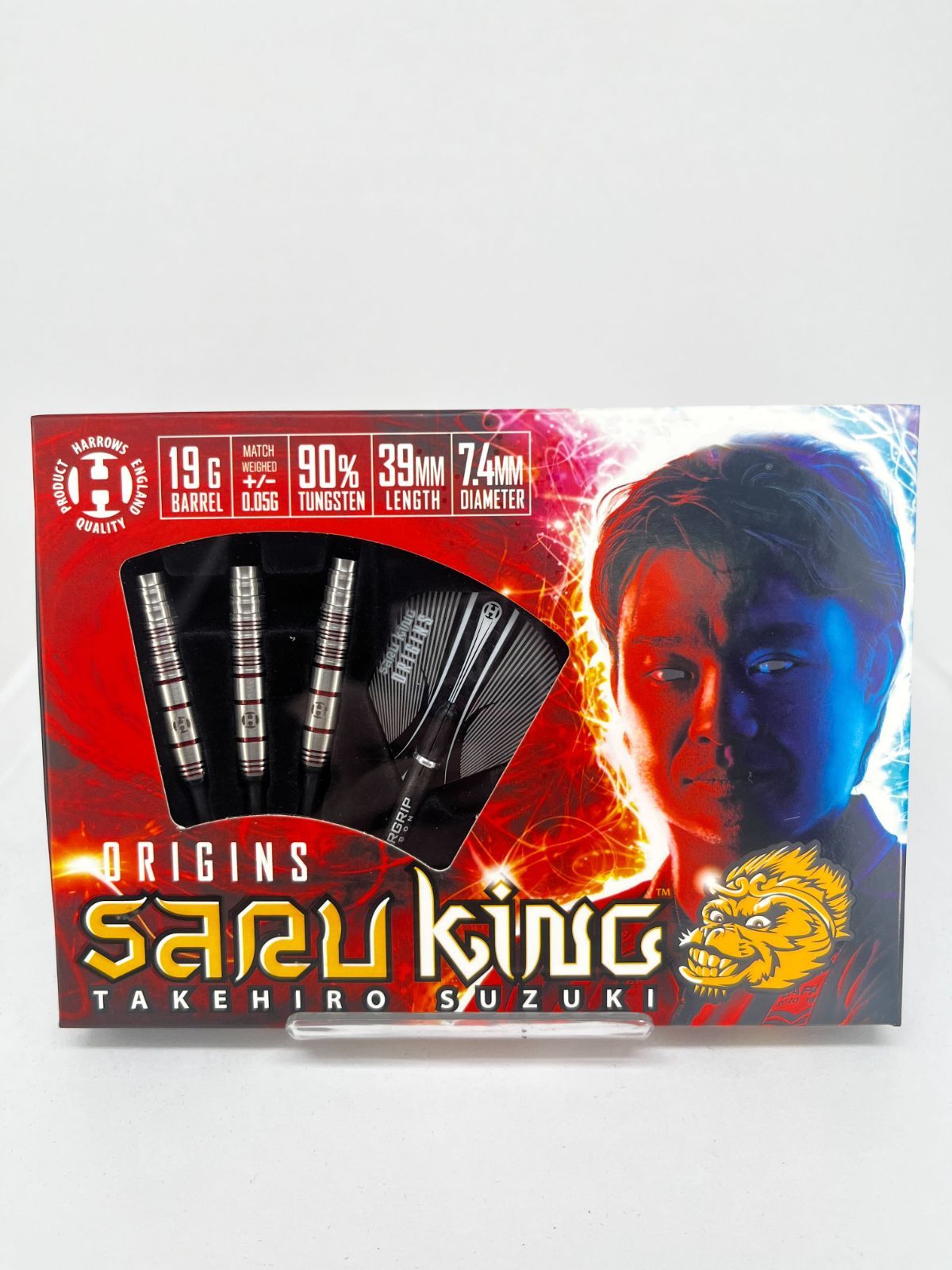 全国送料無料 新古品 Harrows SARUKING ORIGINS サルキング オリジンズ 鈴木猛大選手モデル ダーツ 矢 アウトレット