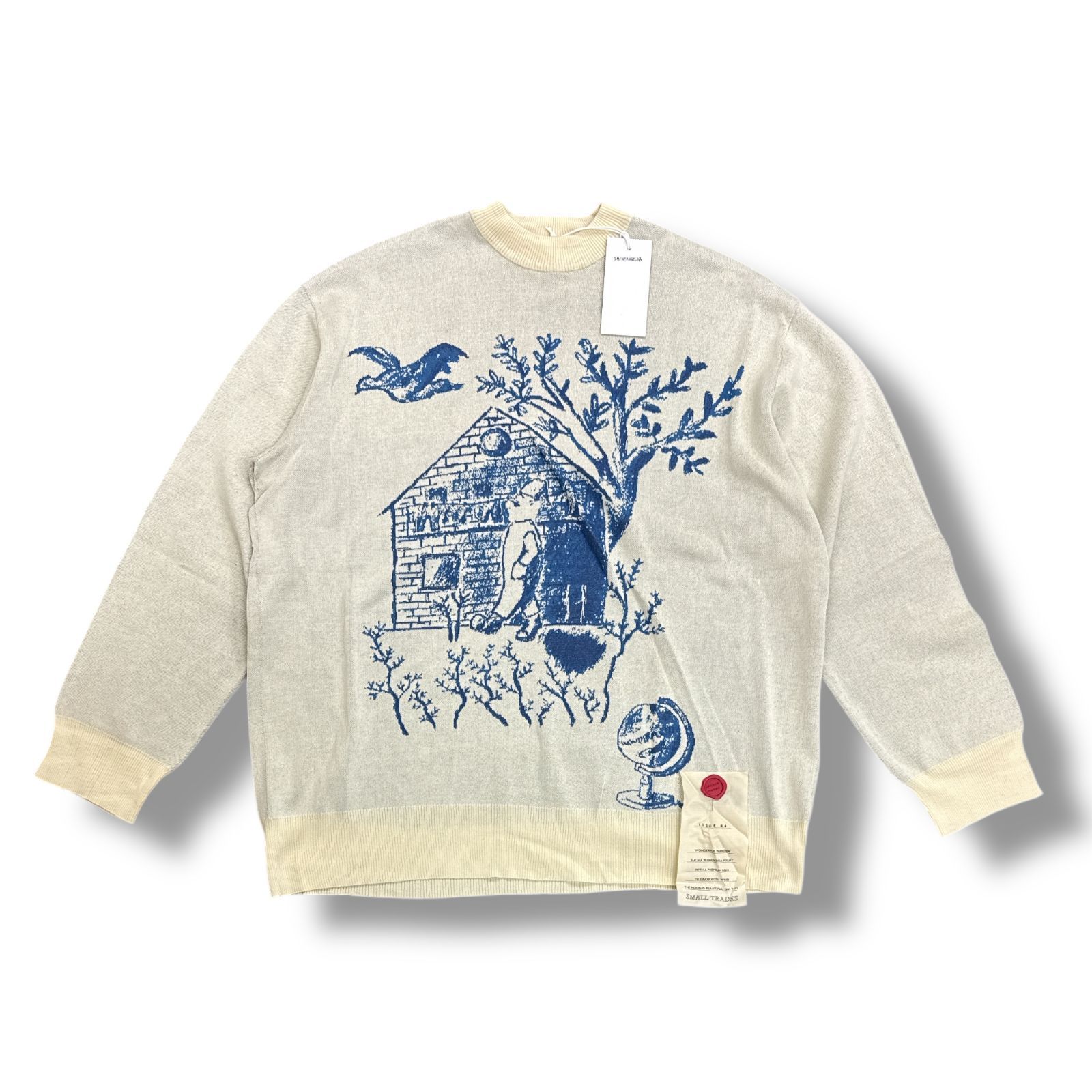 参考上代53900円 未使用品 SHINYA KOZUKA 24SS TOILES DE WANDER 