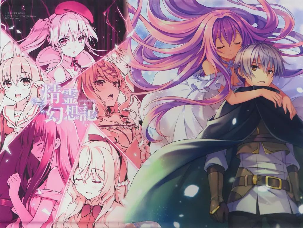 生産終了 精霊幻想記 メロンブックス限定イラスト B2タペストリー