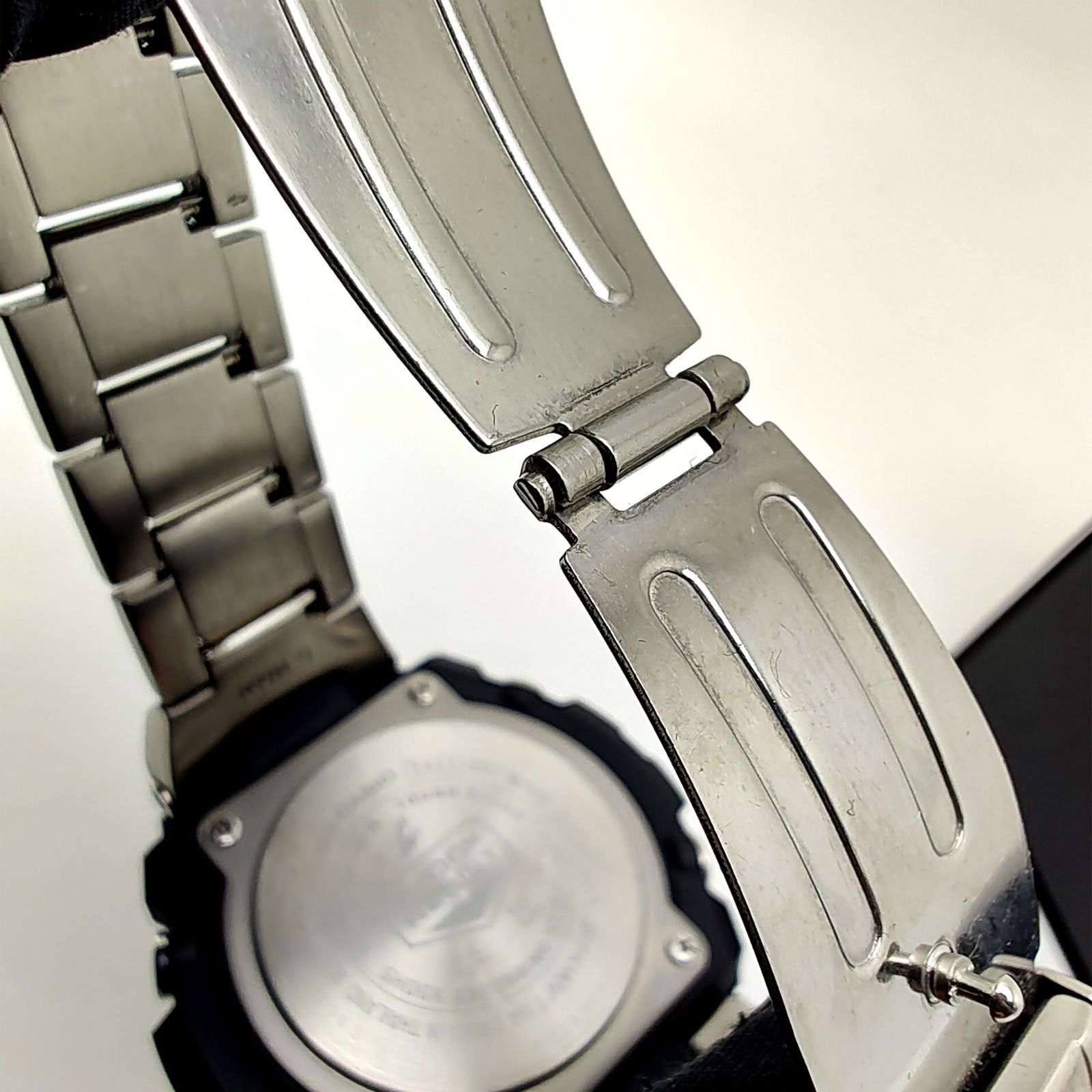 カシオ G-SHOCK 腕時計 黒文字盤 アナログ デジタル 電波 ソーラー G 