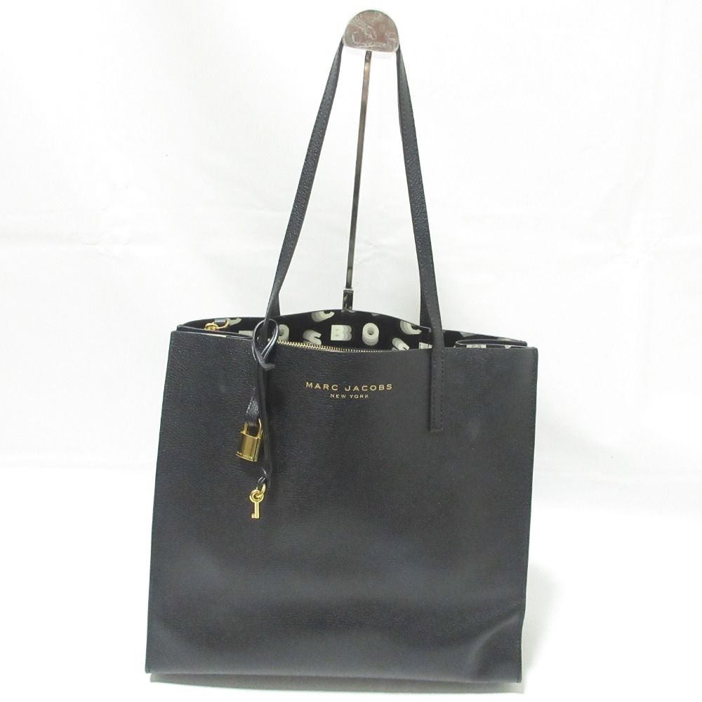美品 MARC JACOBS マークジェイコブス レザー A4対応 トートバッグ