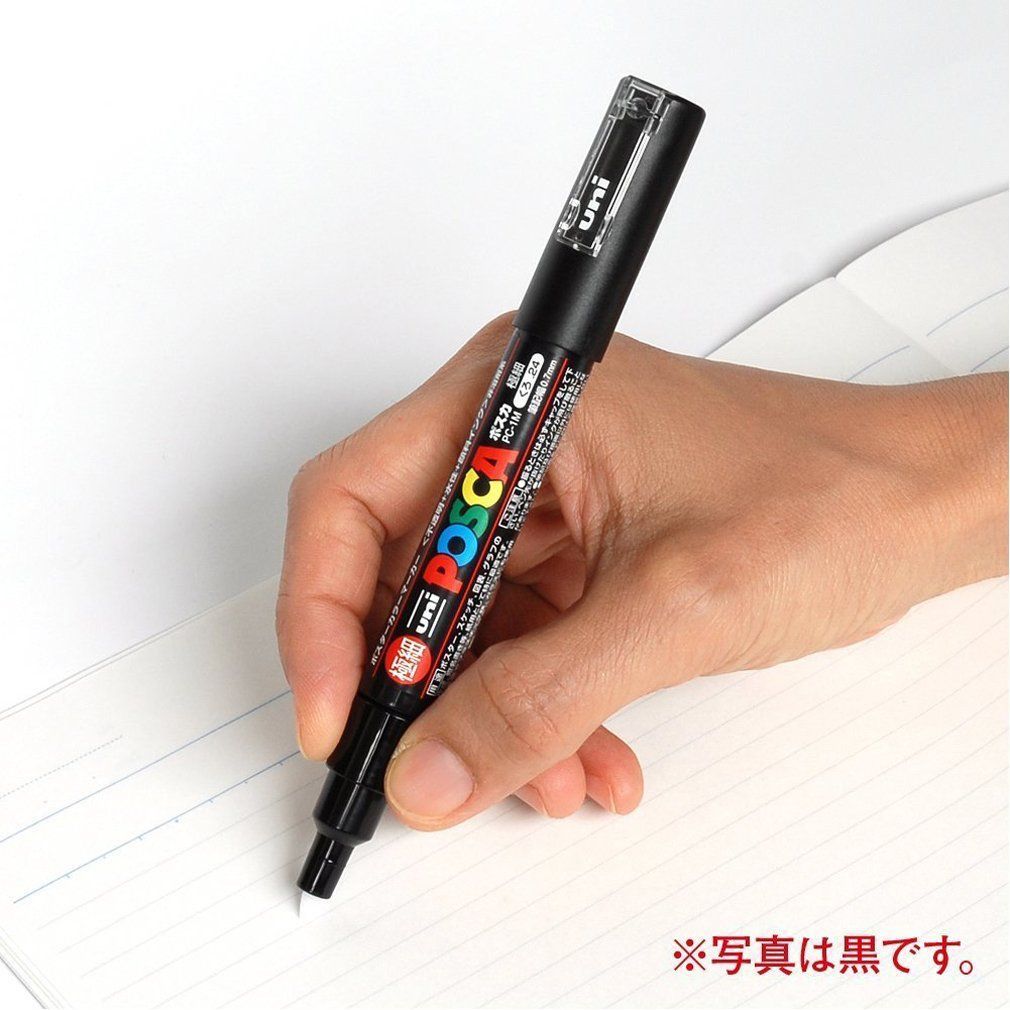 三菱鉛筆 uni 水性サインペン 0.7mm 2本 リブ 黒インク MYT7.24