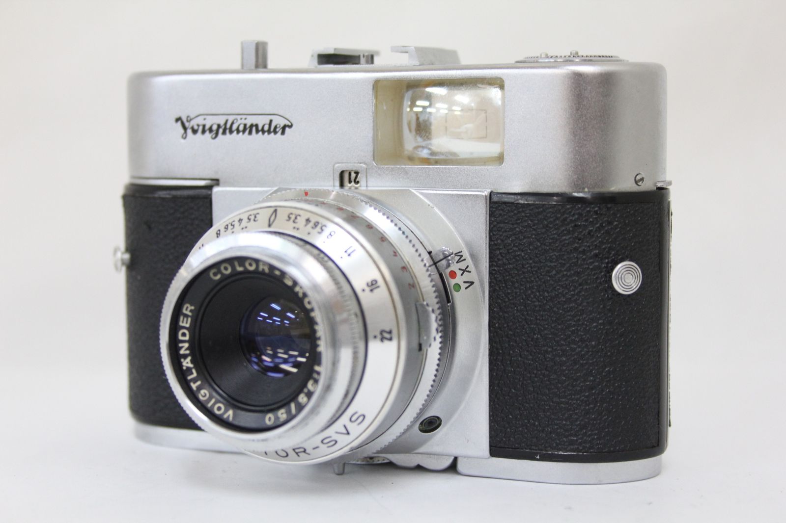 【訳あり品】 フォクトレンダー Voigtlander VITO B COROR-SKOPAR 50mm F3.5 レンジファインダー カメラ M4134
