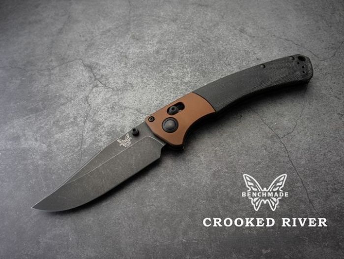 ベンチメイド クルックドリバー BENCHMADE CROOKED RIVER 15080BK-04 サバゲー