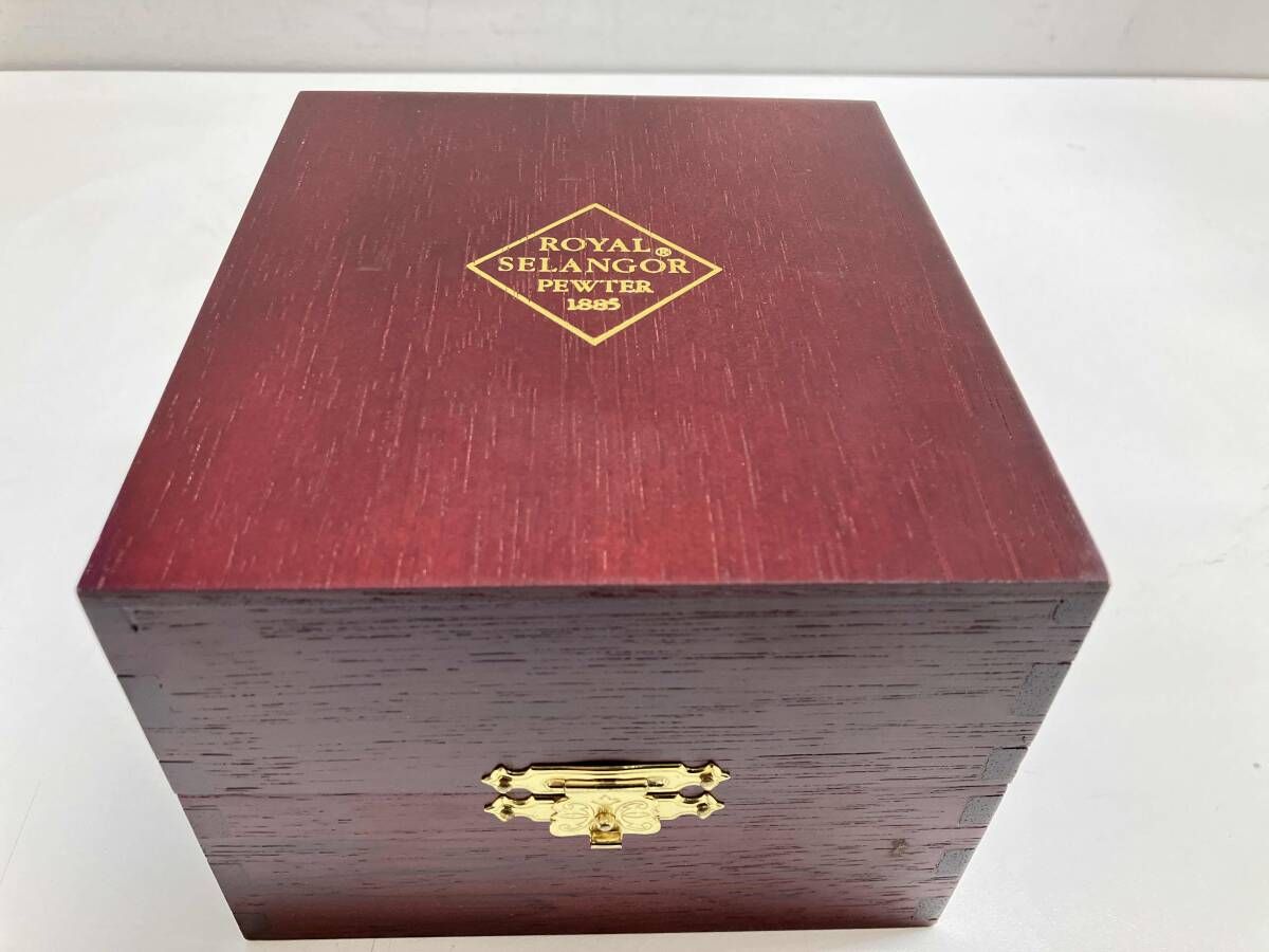 トップ SELANGOR PEWTER 1885 ロイヤルセランゴール ピューター 茶筒