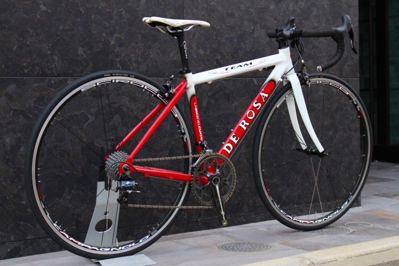 美品 デローザ DE ROSA カンパ アテナ カーボン イタリアン バイク デローザ DE ROSA チーム TEAM 2006モデル カンパニョーロ