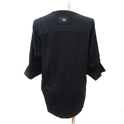 ヌメロヴェントゥーノN°21.ブラック｜N°21 ブラック カーディガン お