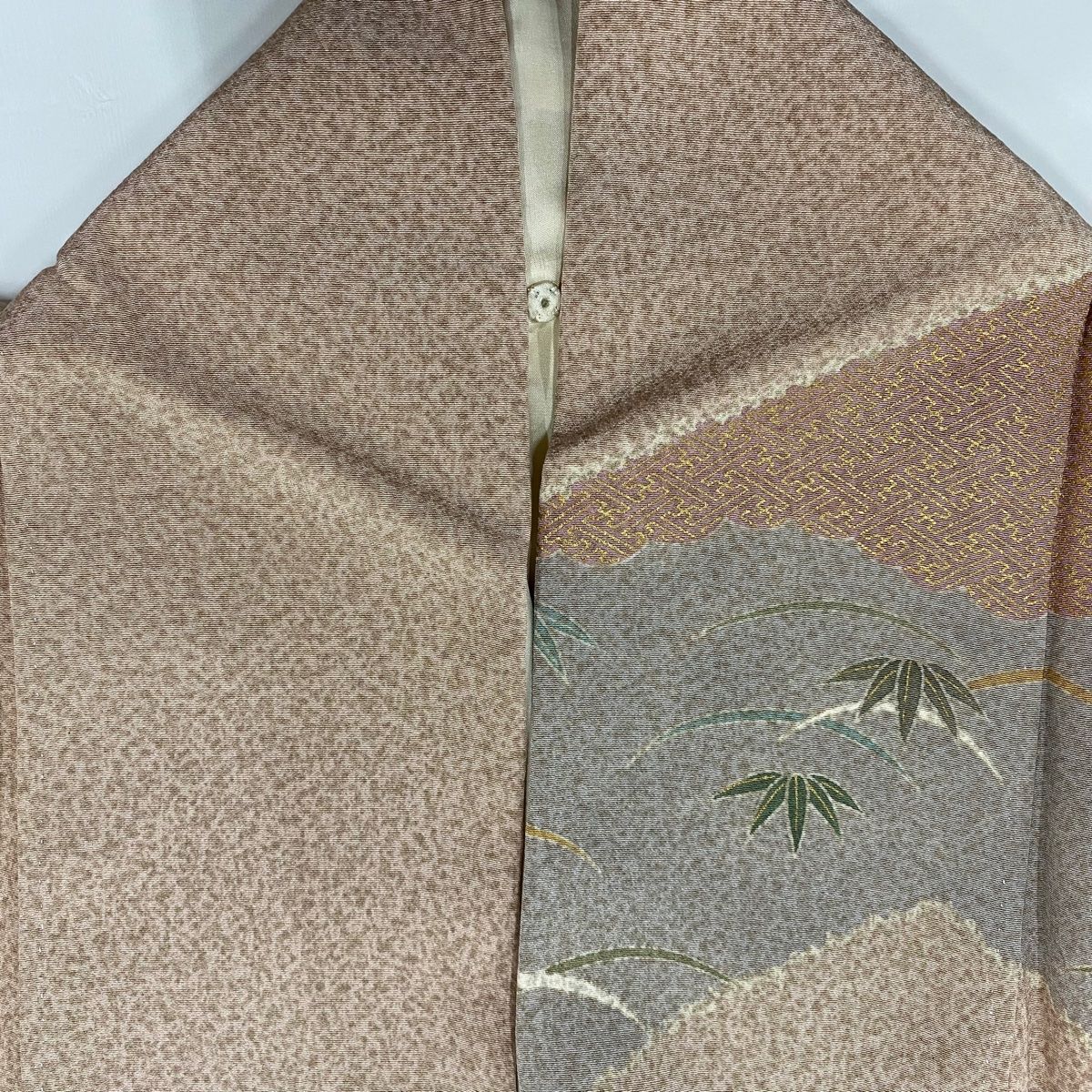 薄茶色 正絹