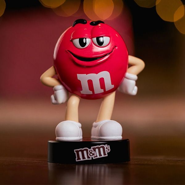 新品 M&M'S エムアンドエムズ ダイキャスト フィギュア レッド
