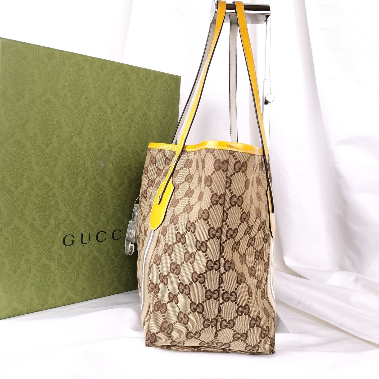 優美なディテールで魅せる✨】 GUCCI トートバッグ ショルダーバッグ 