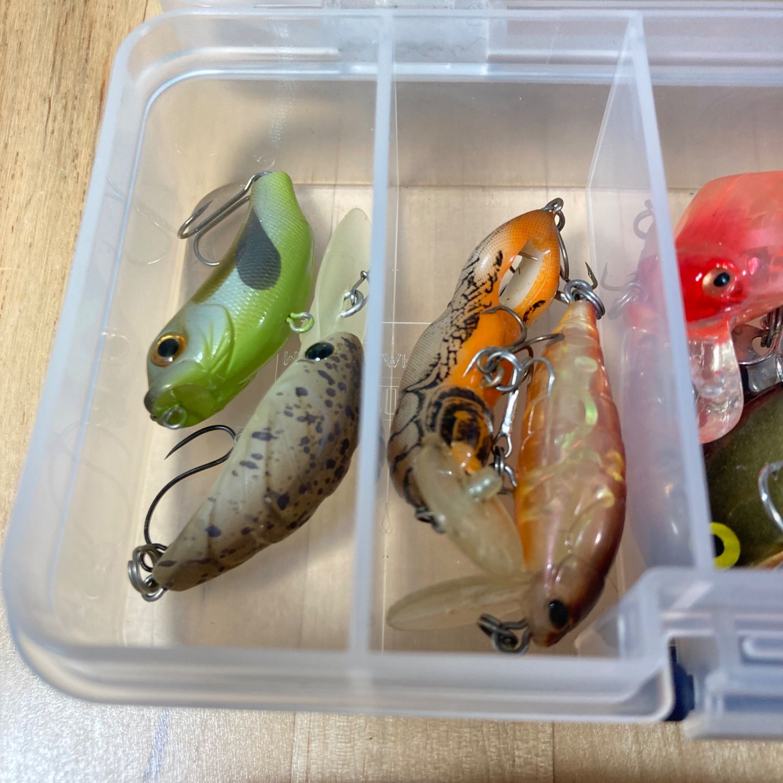 ルアー大量セット MEIHO収納ケース付