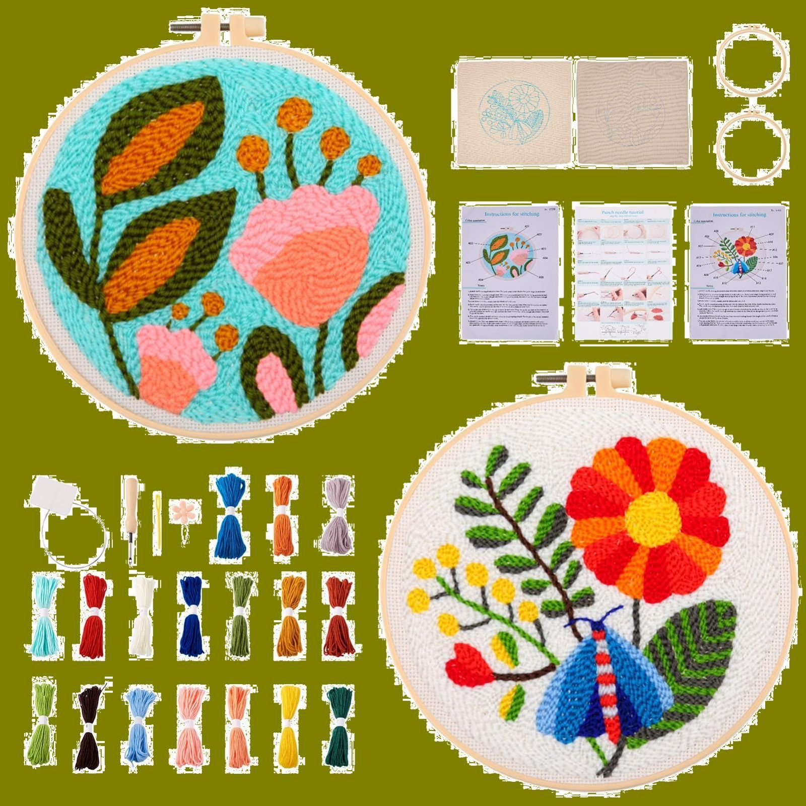 ハンドメイド　刺繍 0_24ee521627d148398b34cb1c794a