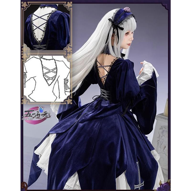 猫屋小舗 ローゼンメイデン コスプレ 水銀燈 衣装 ウィッ グ 靴 追加可 USTAUSTRALIA_COM_AU