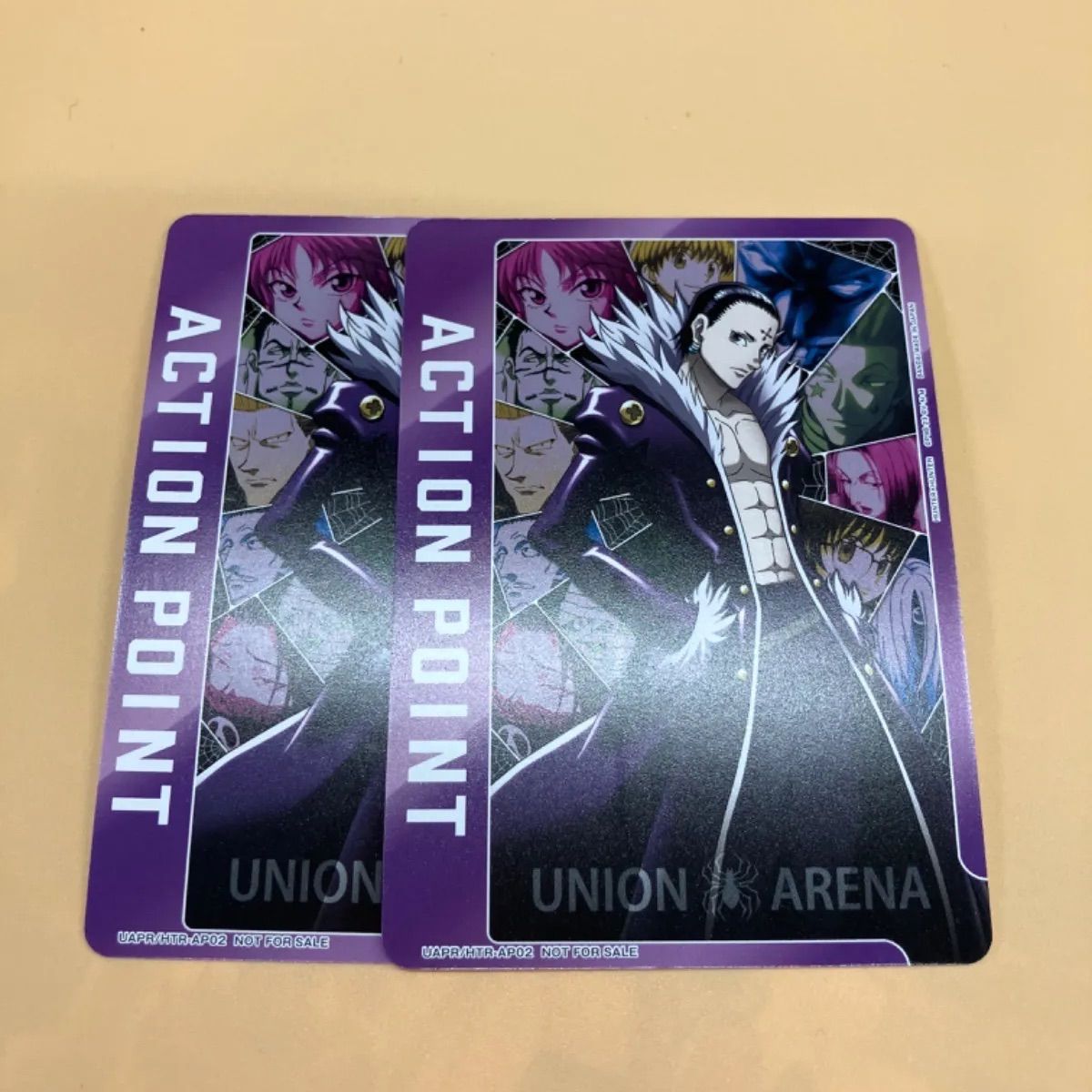 UNION ARENA アクションポイントカード 2枚セット 伊織もえ アクション