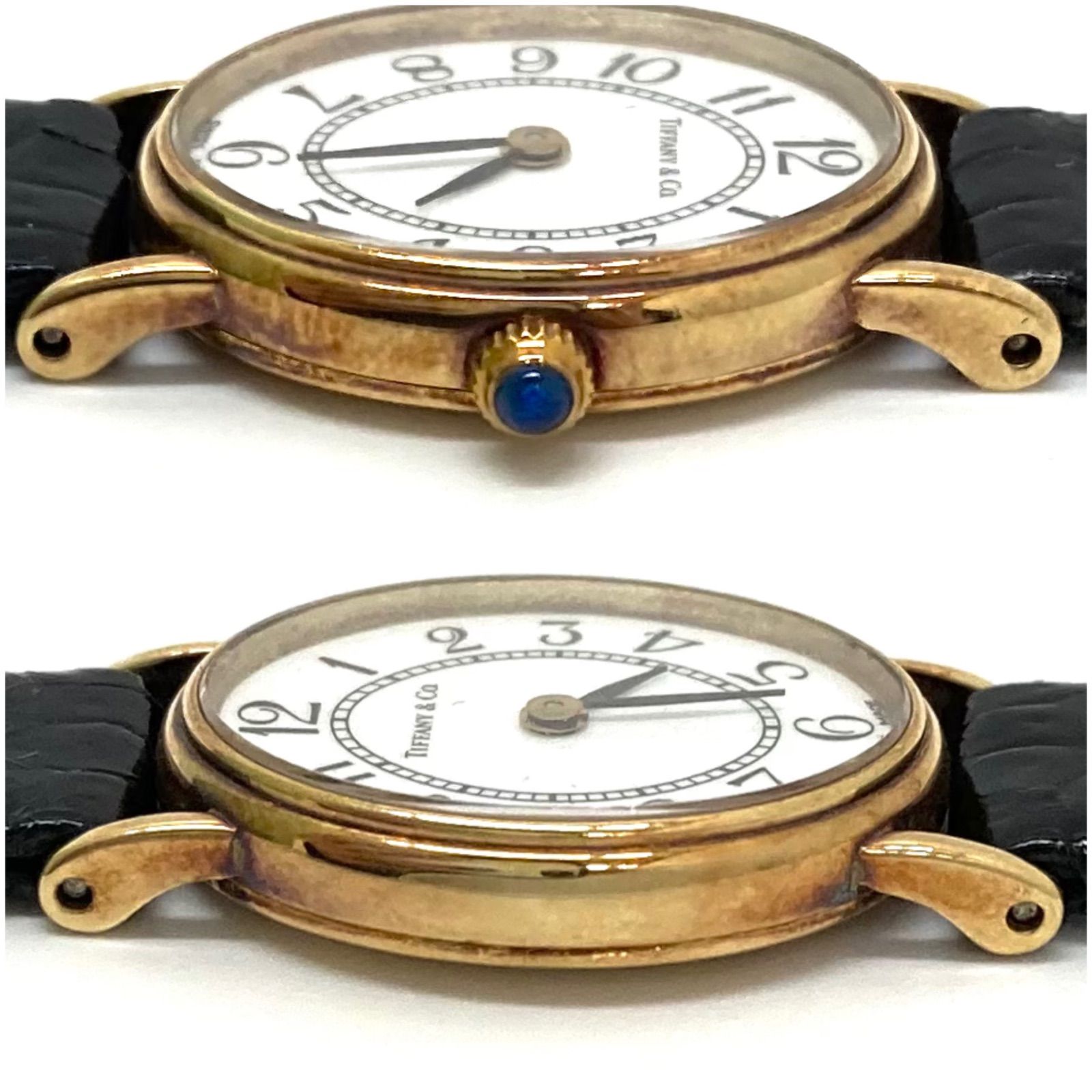 ◇Tiffany&Co.◇ティファニー オーバル クォーツ 14K ビンテージ