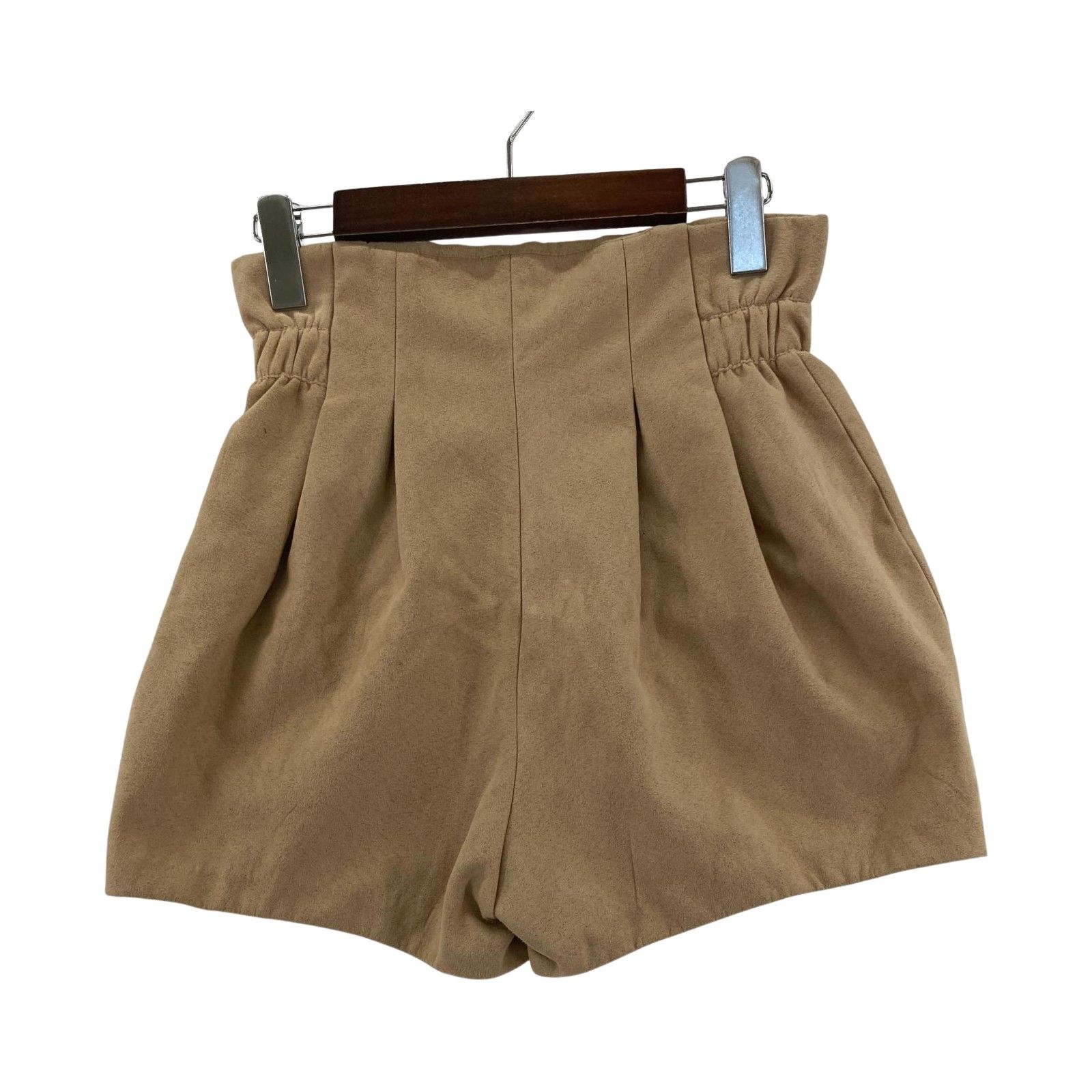 【タグ付き新品未使用】 snidel ショートパンツ 美品 SNIDEL スナイデル タグ付きショートパンツ size1/キャメル