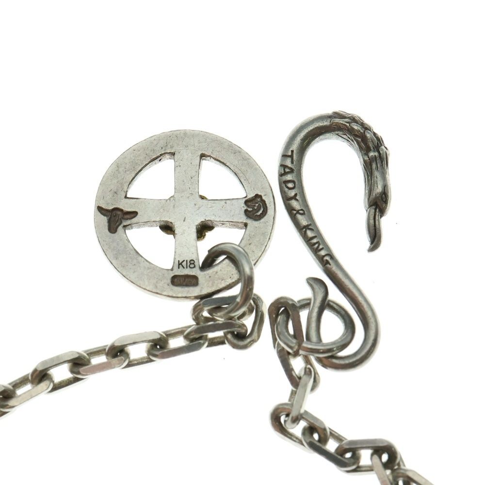  TADY - KING タディアンドキング イーグル フック-レギュラーホイールGPローズ付き 太角ネックレスチェーン シルバー ゴールド その他 アクセサリー