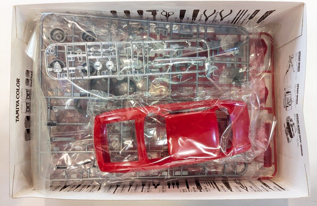 タミヤ 1/24スポーツカーシリーズNo.188 アルファロメオ