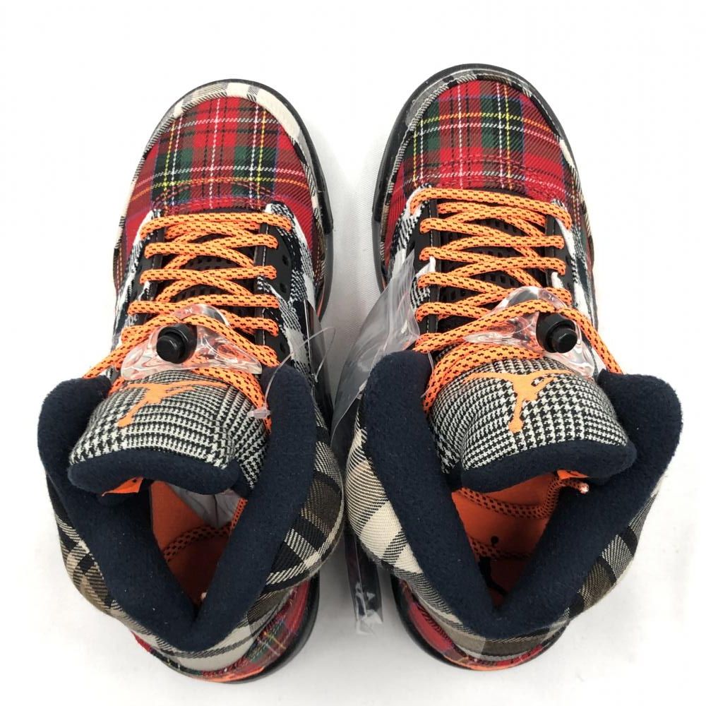 中古】NIKE GS AIR JORDAN 5 Retro Plaid 22.5cm FD4814-008 中古】NIKE GS AIR JORDAN 5 Retro Plaid 22.5cm FD4814-008