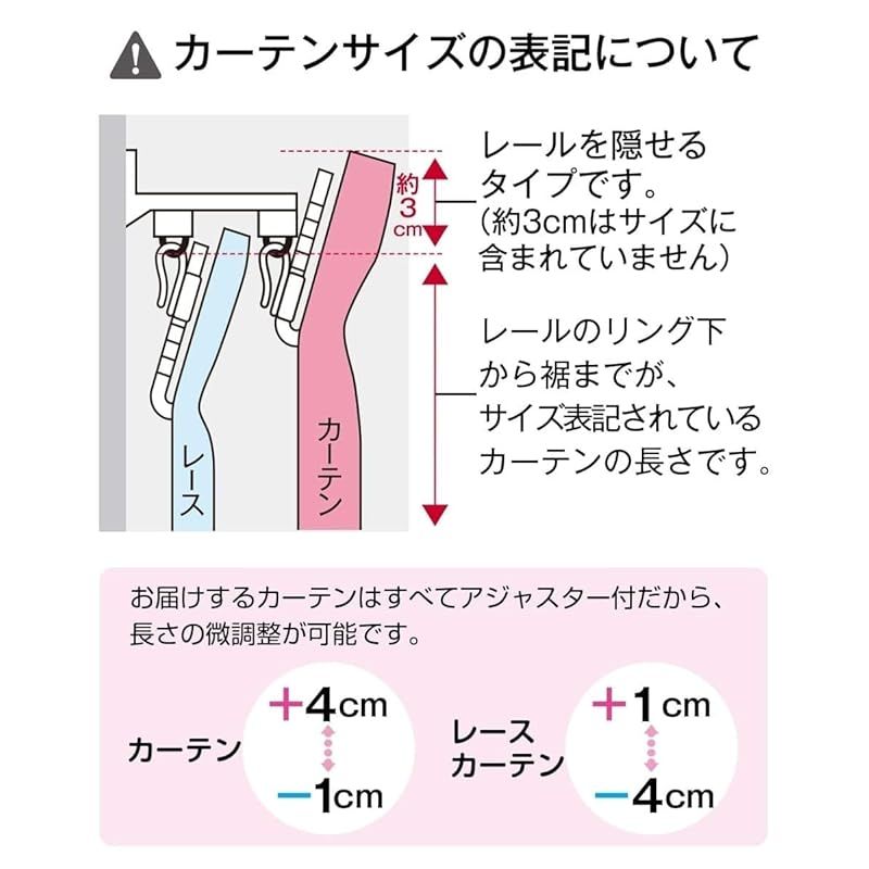 カーテン ストライプ幾何柄遮熱