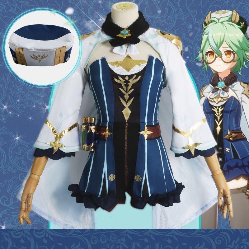 原神 スクロースコスプレ衣装Cosplay 和服 演出服 変装 仮装 日常服 アニメ 祭り 学園祭 文化祭 漫遊展 ハロウィン クリスマス コスチューム