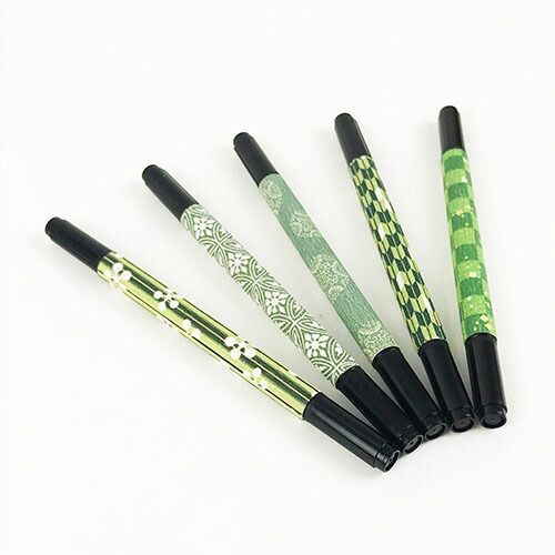 まとめ 春光園 筆ペン 筆ペン香りの絵巻 和モダンI-5 太 細両用 インク黒 SKE-0350T-25 ×25セット