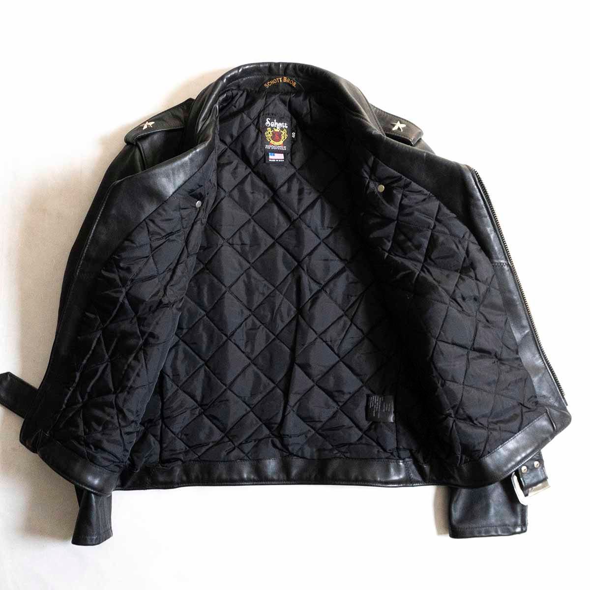 ライダース 38 レザージャケット ダブル マ*ル様 Perfecto Schott