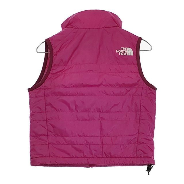 THE NORTH FACE NYJ81401 中綿ベスト PERTEX プリマロフト サイズ100 キッズサイズ 子供用 ベスト ピンク ザノースフェイス【中古】4-0924T