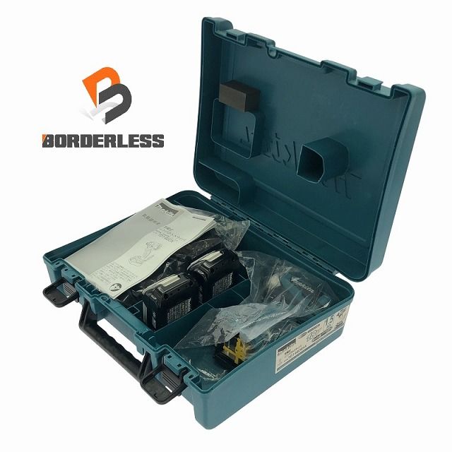 makita マキタ 18V 充電式インパクトドライバー TD146DSHX 青 バッテリ2個 18V1.5Ah 充電器 ケース付 コードレス 109940