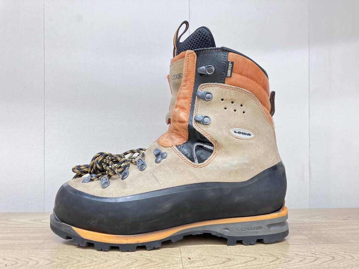 LOWA ローバー シルバーホルン 登山靴 トレッキングブーツ ブラウン UK10.5 GORE-TEX イタリア製 アウトドア