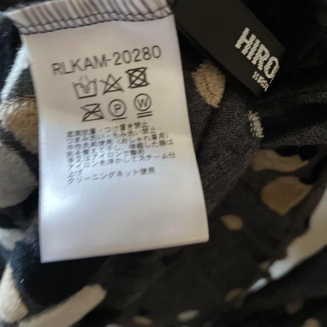 総柄 ワンピース