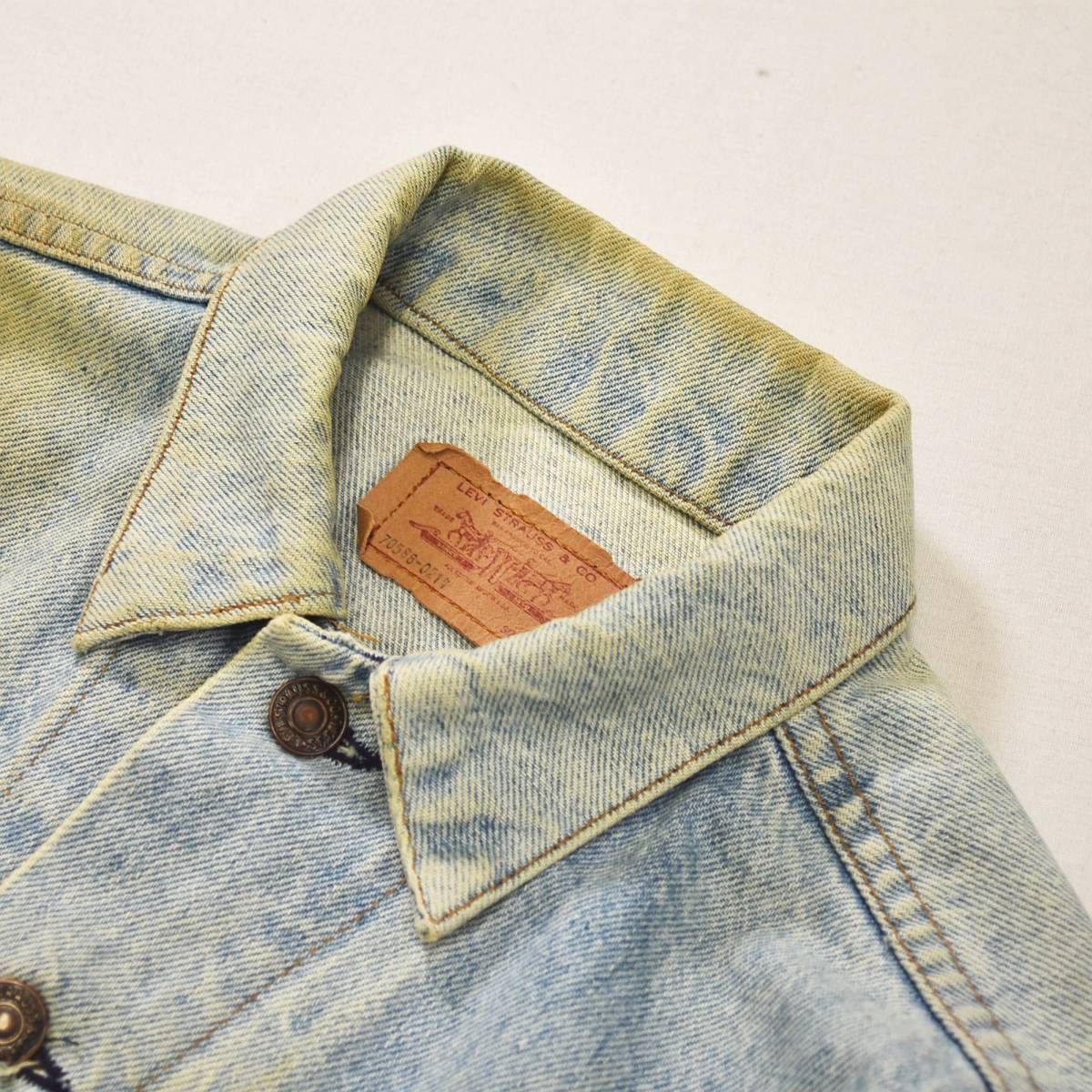 80sヴィンテージ USA製 リーバイス Levi's 70506-0217 デニム