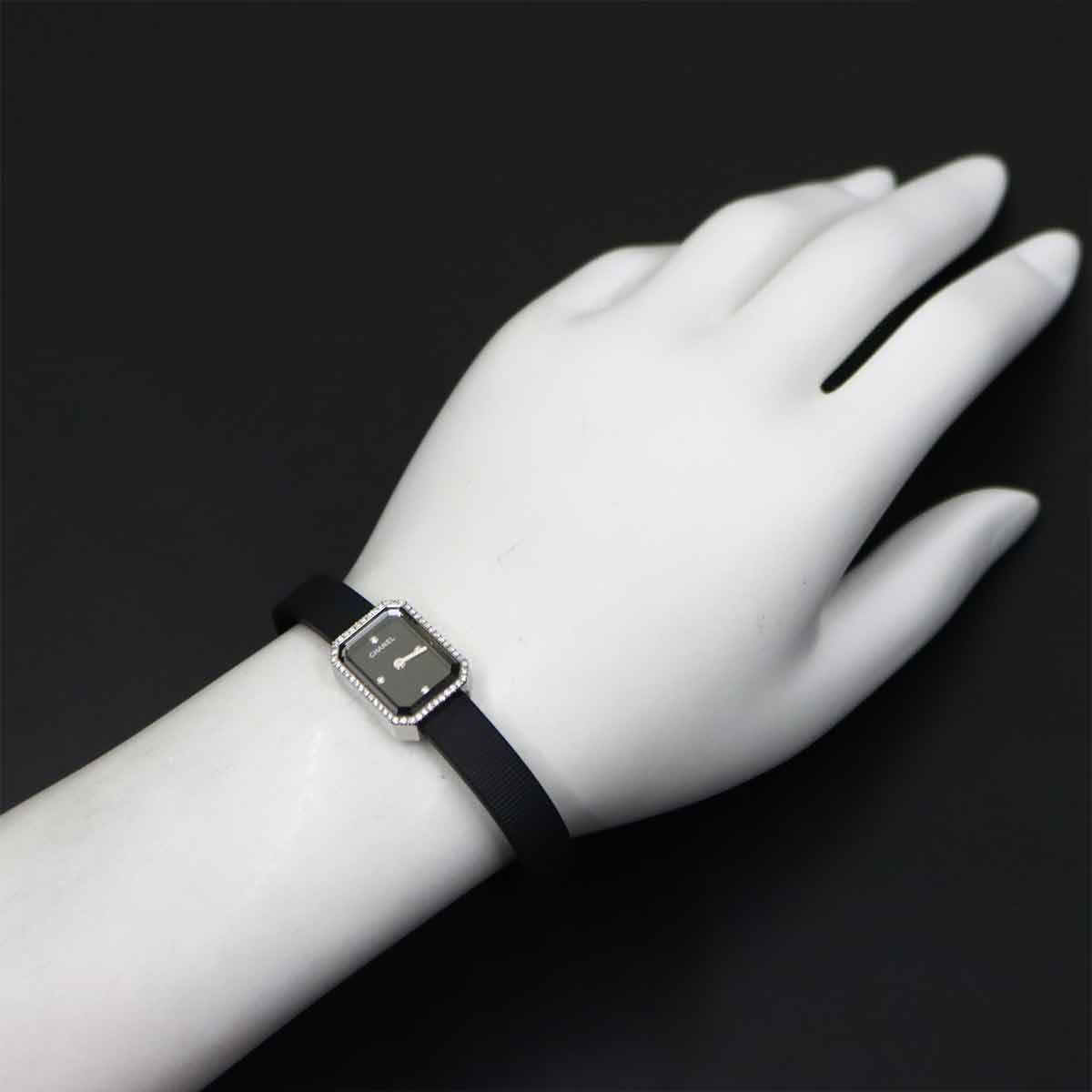 シャネル CHANEL プルミエール H2434 ダイヤベゼル レディース