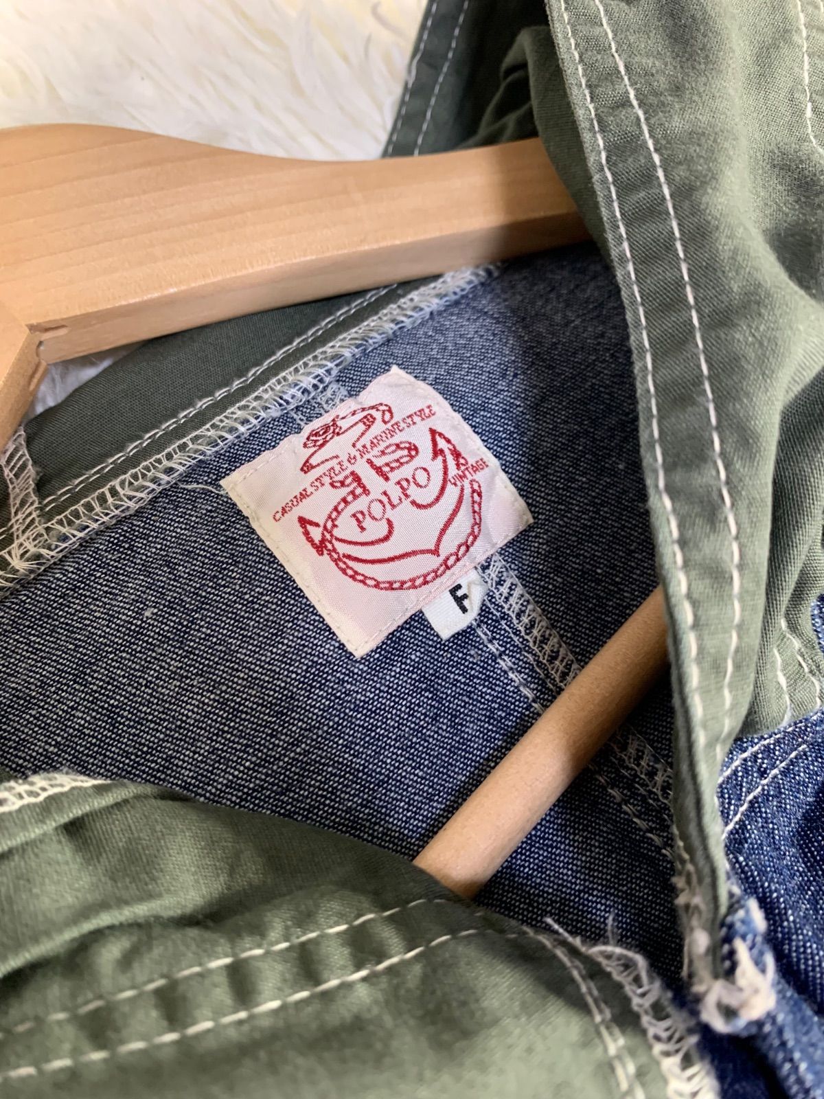 POLPO VINTAGE デニムコート サイズ Free GULLKHAN_COM