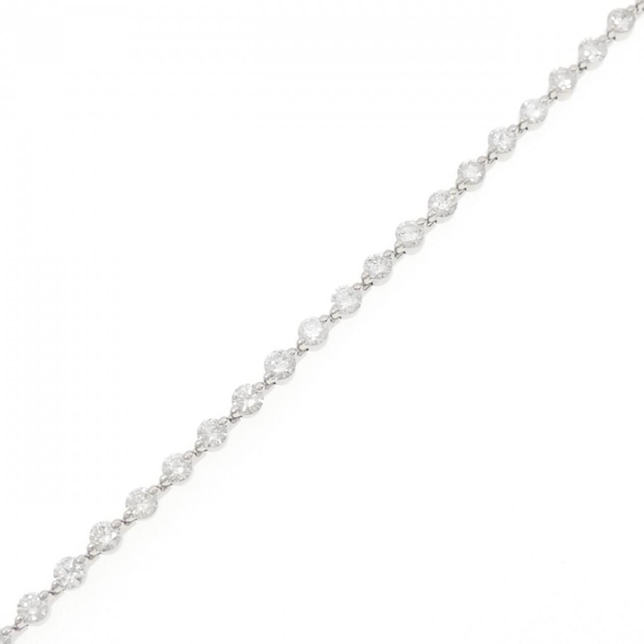 PT900 ダイヤモンド ブレスレット 3.61CT