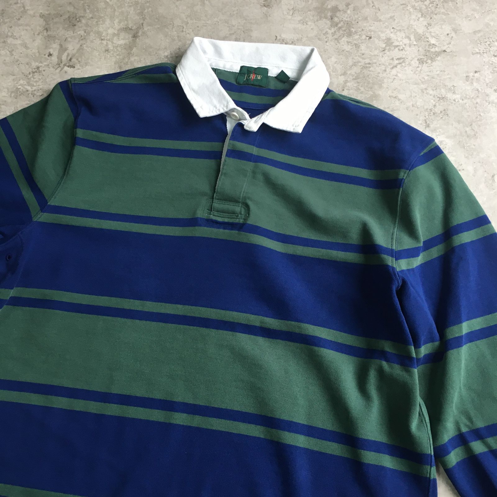 J.CREW Border Lager Shirt ジェークルー ボーダー ラガーシャツ 