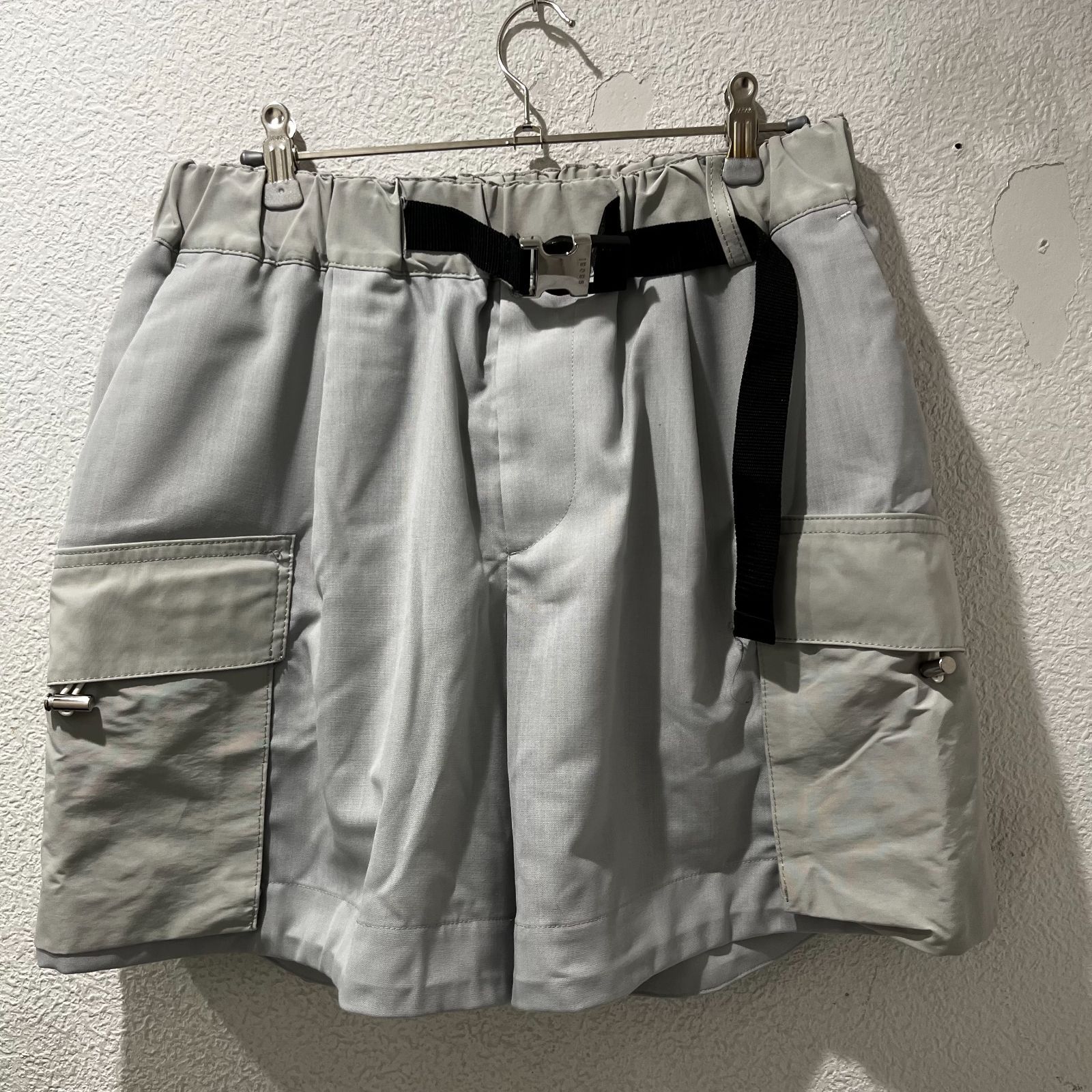 sacai サカイ 22SS Suiting Mix Shorts SIZE 1.22-02675M 【表参道t