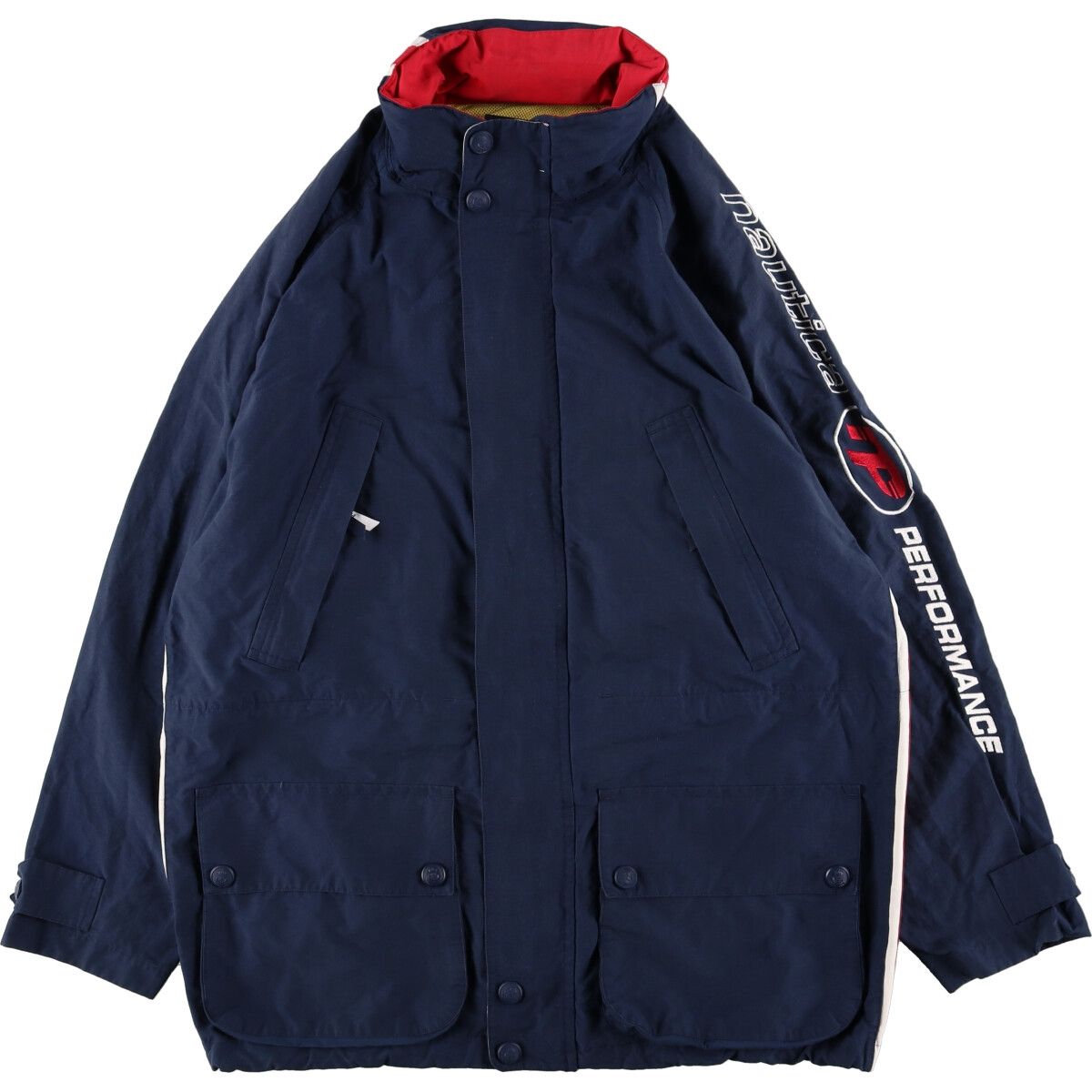 古着 90年代 ノーティカ NAUTICA 袖刺繍 セーリングジャケット メンズXXL ヴィンテージ/eaa371836